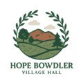 hope bowdler village hall logo